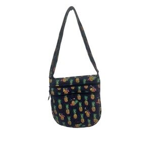 Vera Bradley Crossbody‎ Bag Pineapple Print Quilted Purse